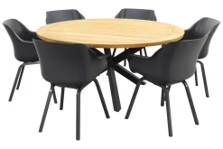 Hartman Sophie Element Xerix/Taste Prado 160 cm. - Ronde tuinset