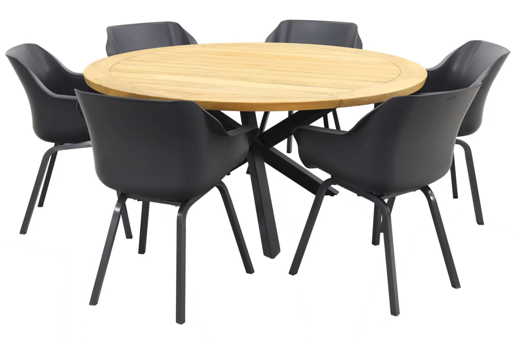 Hartman Sophie Element Xerix/Taste Prado 160 cm. - Ronde tuinset