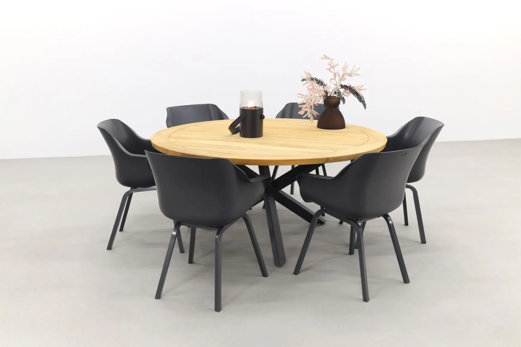 Hartman Sophie Element Xerix/Taste Prado 160 cm. - Ronde tuinset