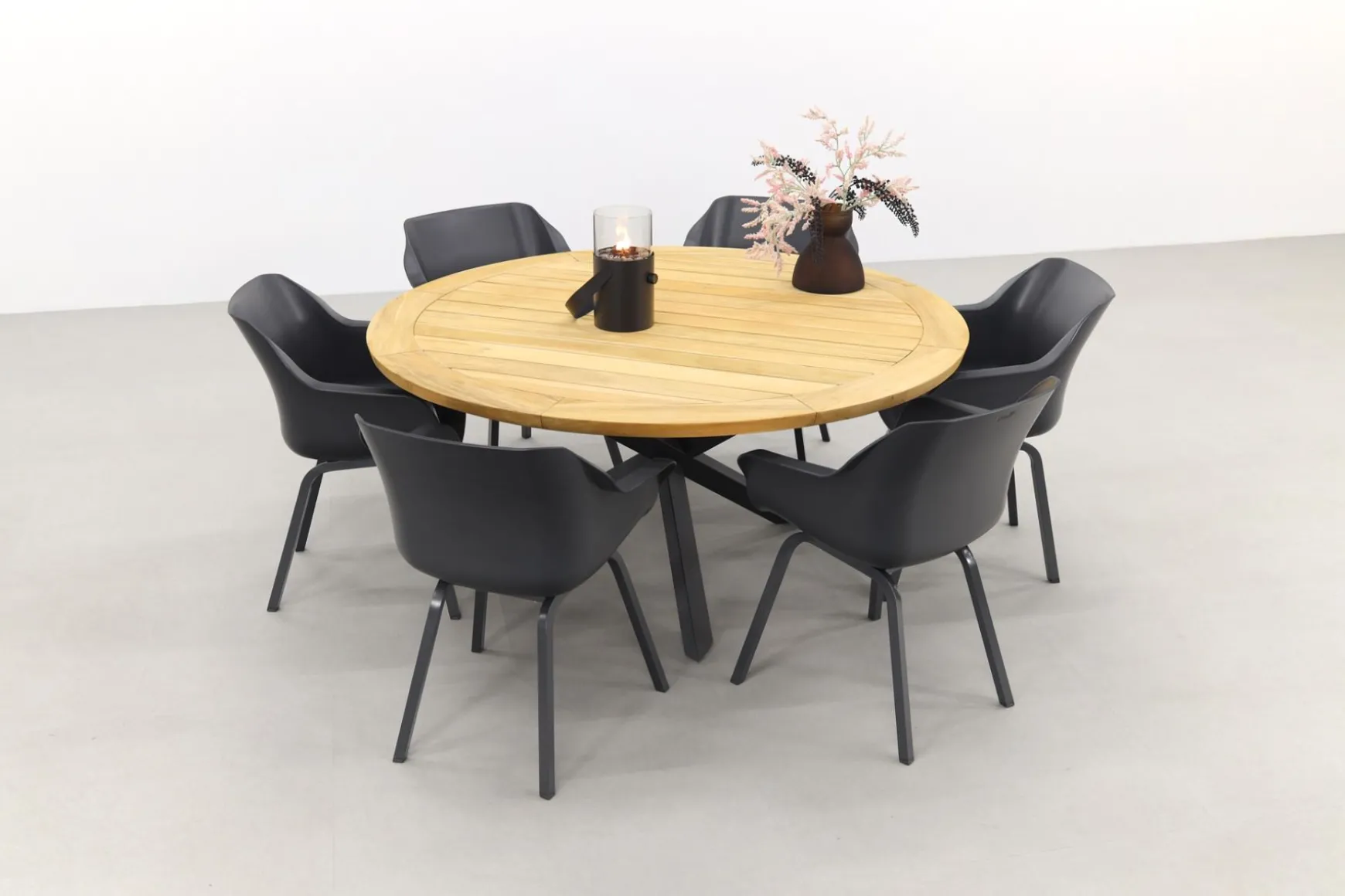 Hartman Sophie Element Xerix/Taste Prado 160 cm. - Ronde tuinset