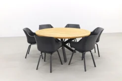 Hartman Sophie Element Xerix/Taste Prado 160 cm. - Ronde tuinset