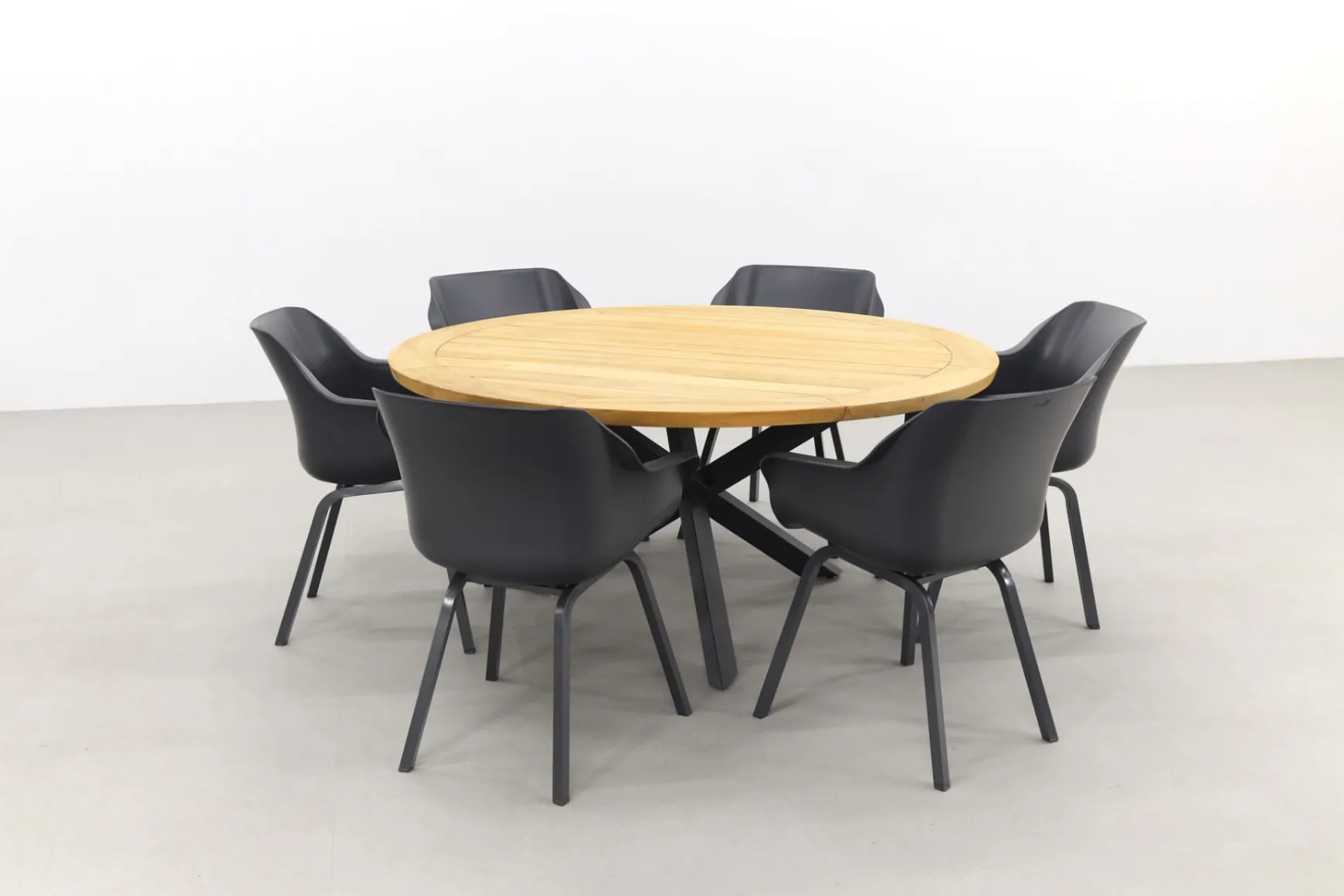 Hartman Sophie Element Xerix/Taste Prado 160 cm. - Ronde tuinset