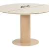 Hartman Sophie/Girona ronde tuinset voor 4 personen 120 cm. - Cappuccino