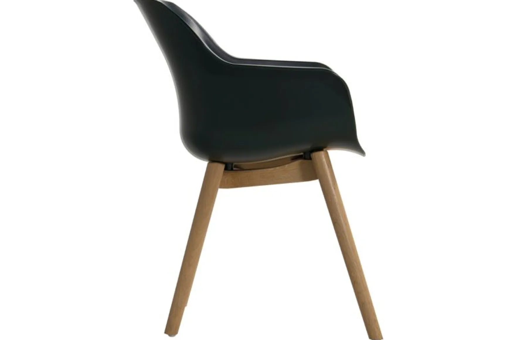 Hartman Sophie Studio dining armstoel - Night Green - Teak poot OP=OP