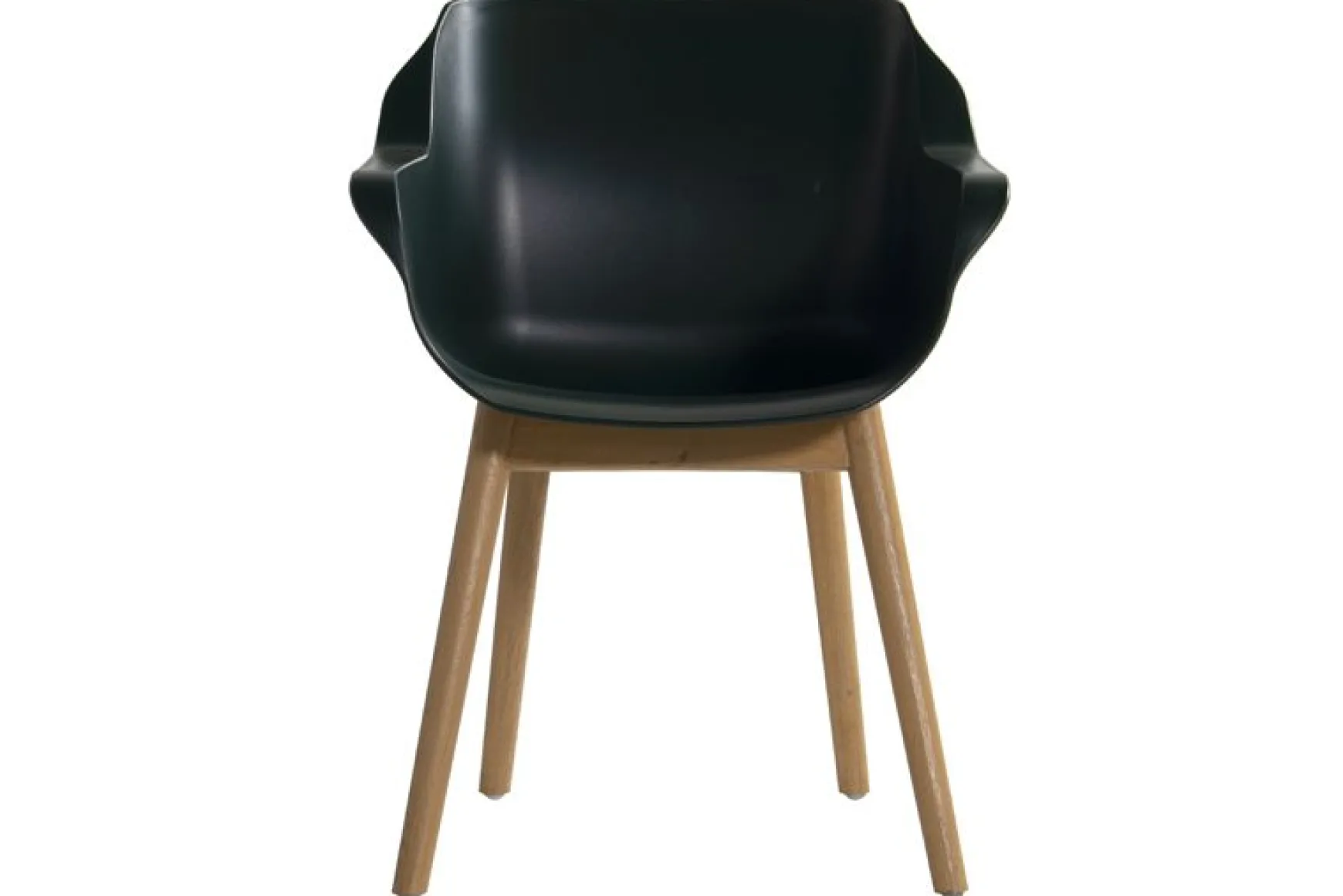 Hartman Sophie Studio dining armstoel - Night Green - Teak poot OP=OP