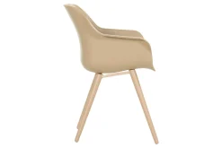 Hartman Sophie/Valencia ovale tuinset voor 6 personen 220x100 cm. - Cappuccino