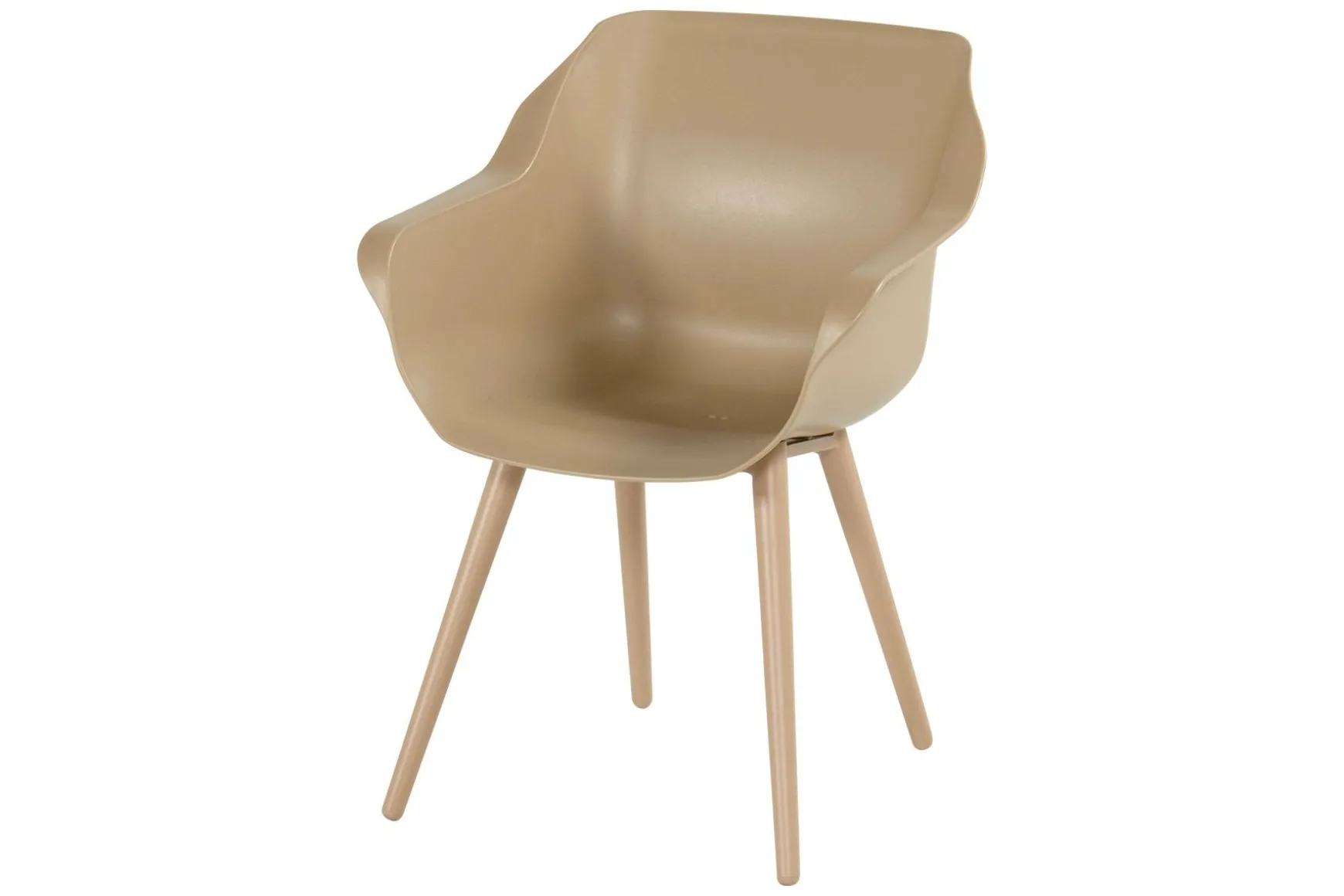 Hartman Sophie/Valencia ovale tuinset voor 6 personen 220x100 cm. - Cappuccino
