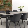 Hartman Sophie Xerix/Kings 6-persoons dining tuinset 220x100 cm. - Antraciet