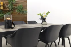 Hartman Sophie Xerix/Kings 6-persoons dining tuinset 220x100 cm. - Antraciet
