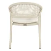 Hartman Taragona/Girona ronde stapelbare tuinset voor 4 personen 120 cm. - Sand