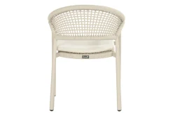Hartman Taragona/Girona ronde stapelbare tuinset voor 4 personen 120 cm. - Sand