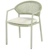 Hartman Taragona stapelbare rope dining tuinstoel - Soft Green