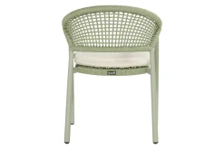 Hartman Taragona stapelbare rope dining tuinstoel - Soft Green