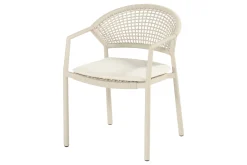 Hartman Taragona stapelbare rope dining tuinstoel - Sand