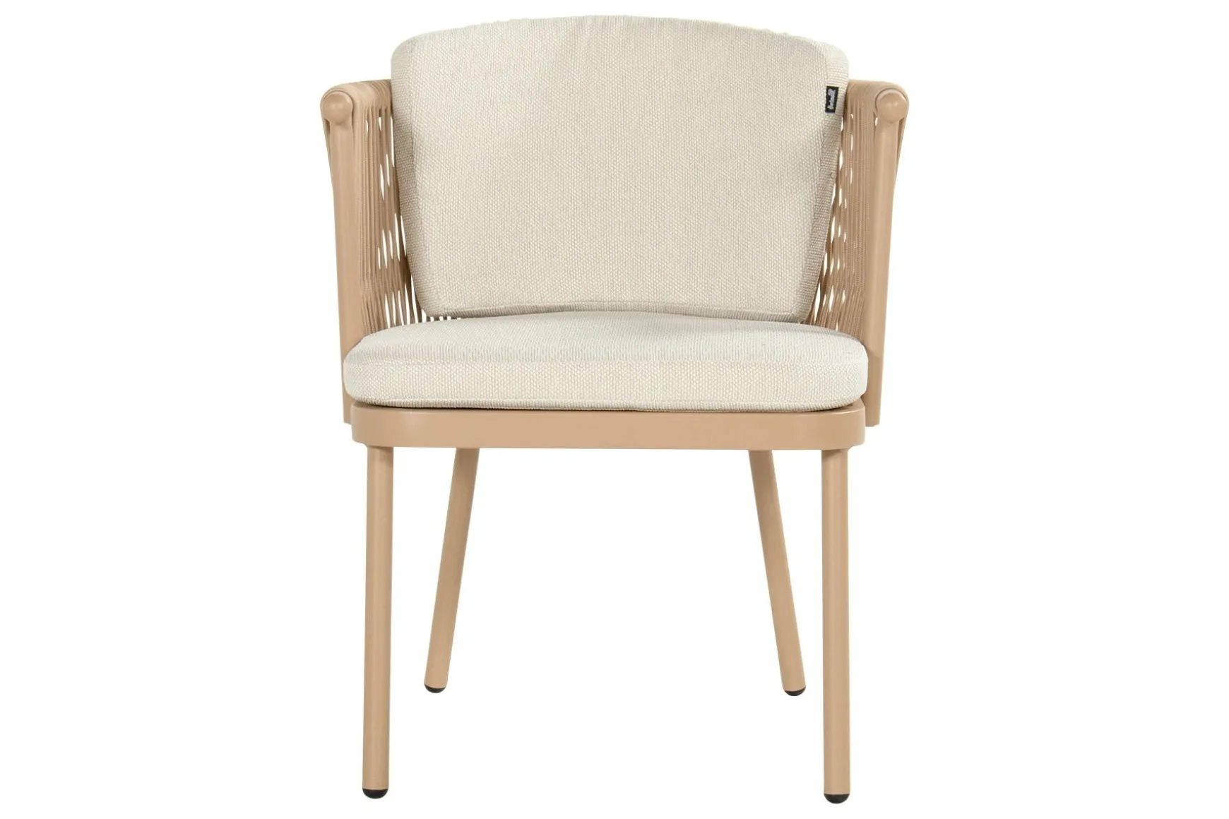 Hartman Toledo/Valencia ovale tuinset voor 6 personen 220x100 cm. - Cappuccino