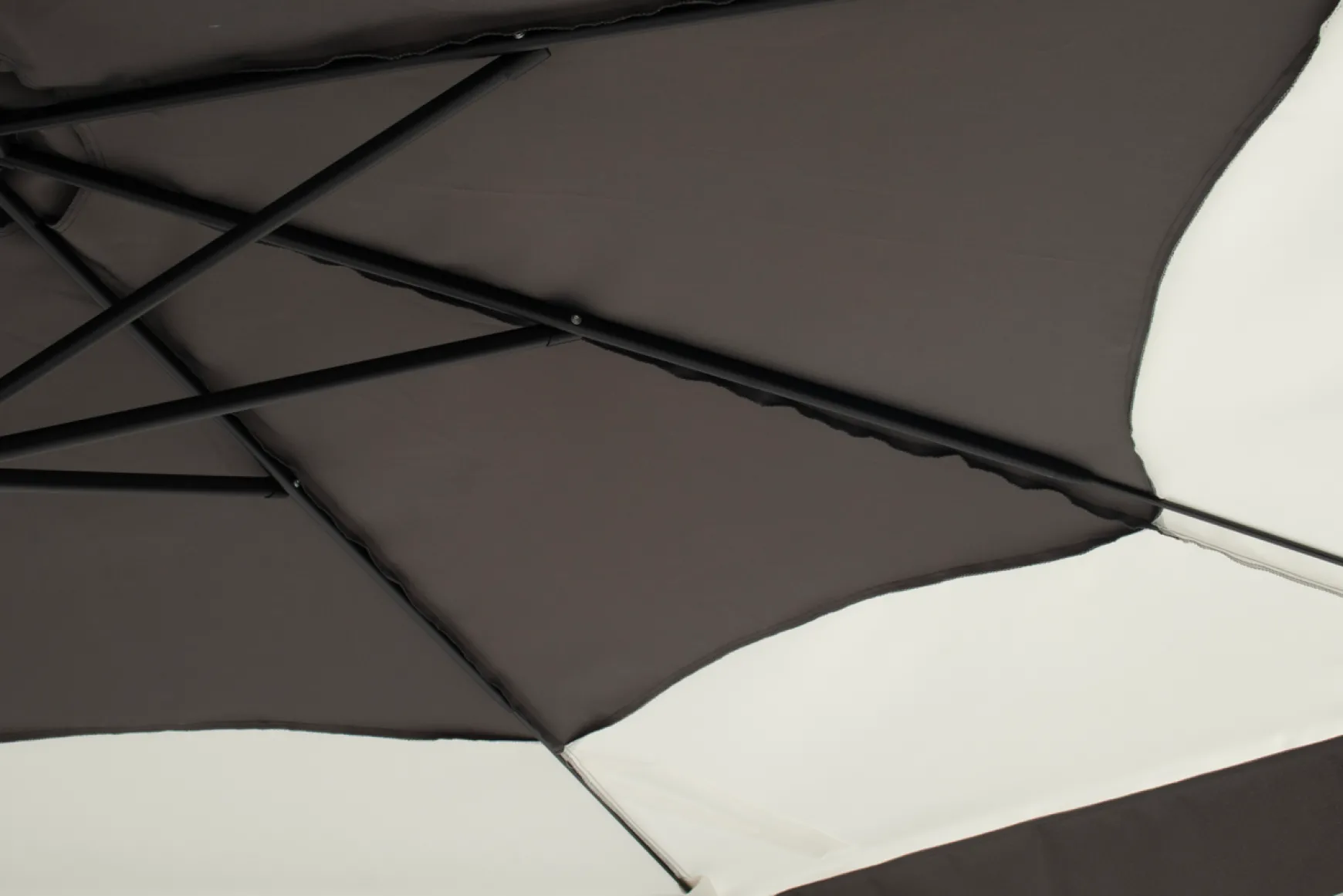 Hartman Tubb stokparasol Ø300 cm. - Donkergrijs OP=OP