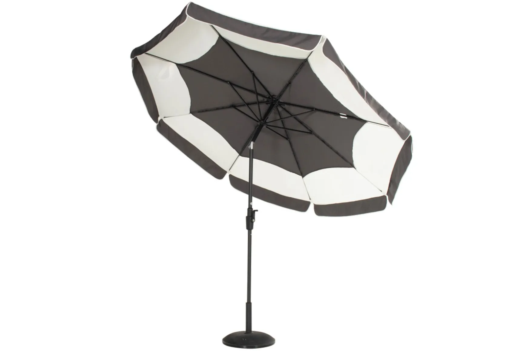 Hartman Tubb stokparasol Ø300 cm. - Donkergrijs OP=OP