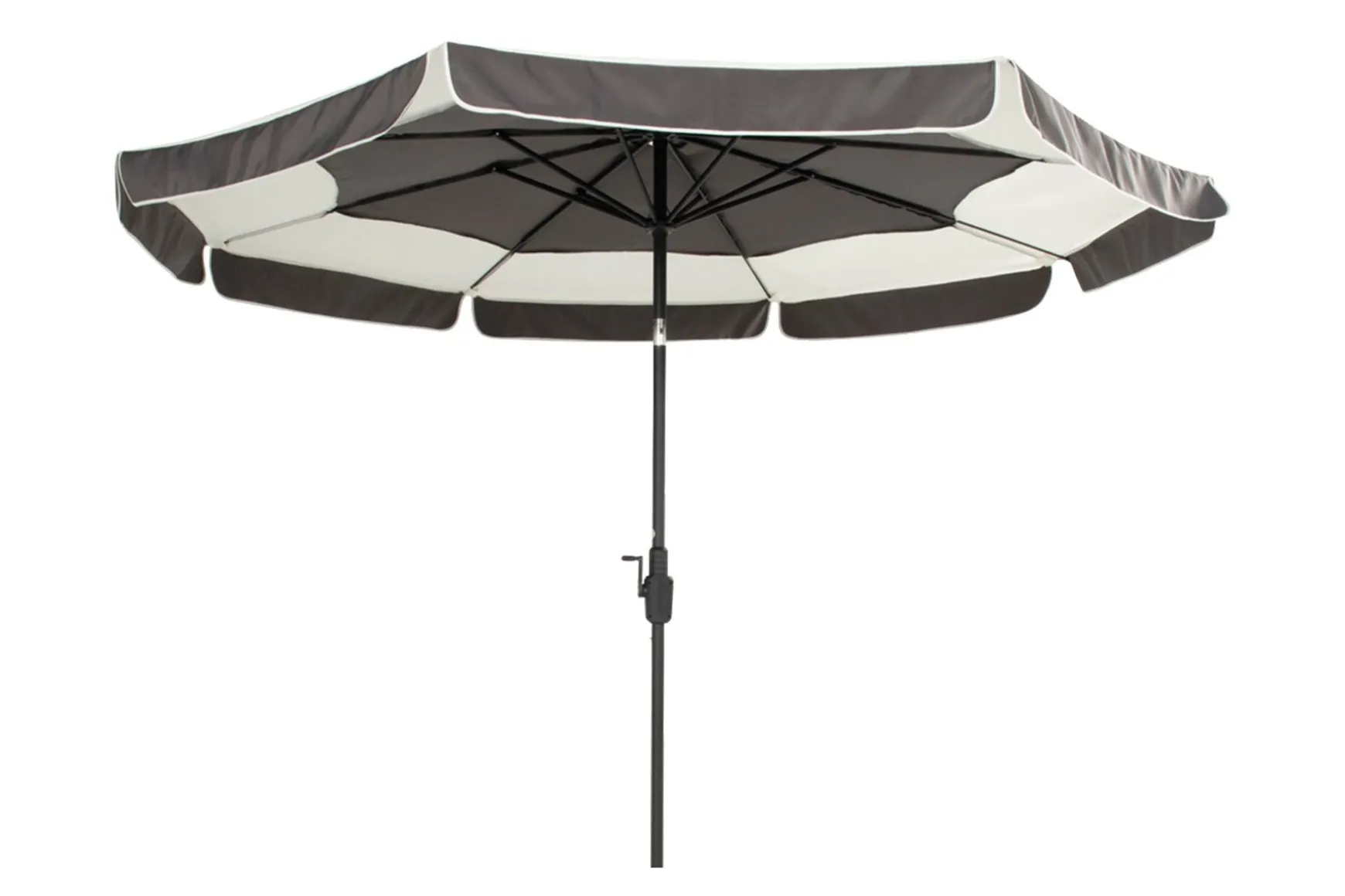 Hartman Tubb stokparasol Ø300 cm. - Donkergrijs OP=OP