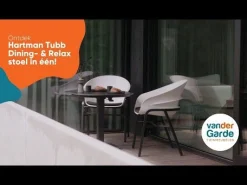 Hartman Tubb verstelbare tuinstoel (dining & lounge) - Royal White