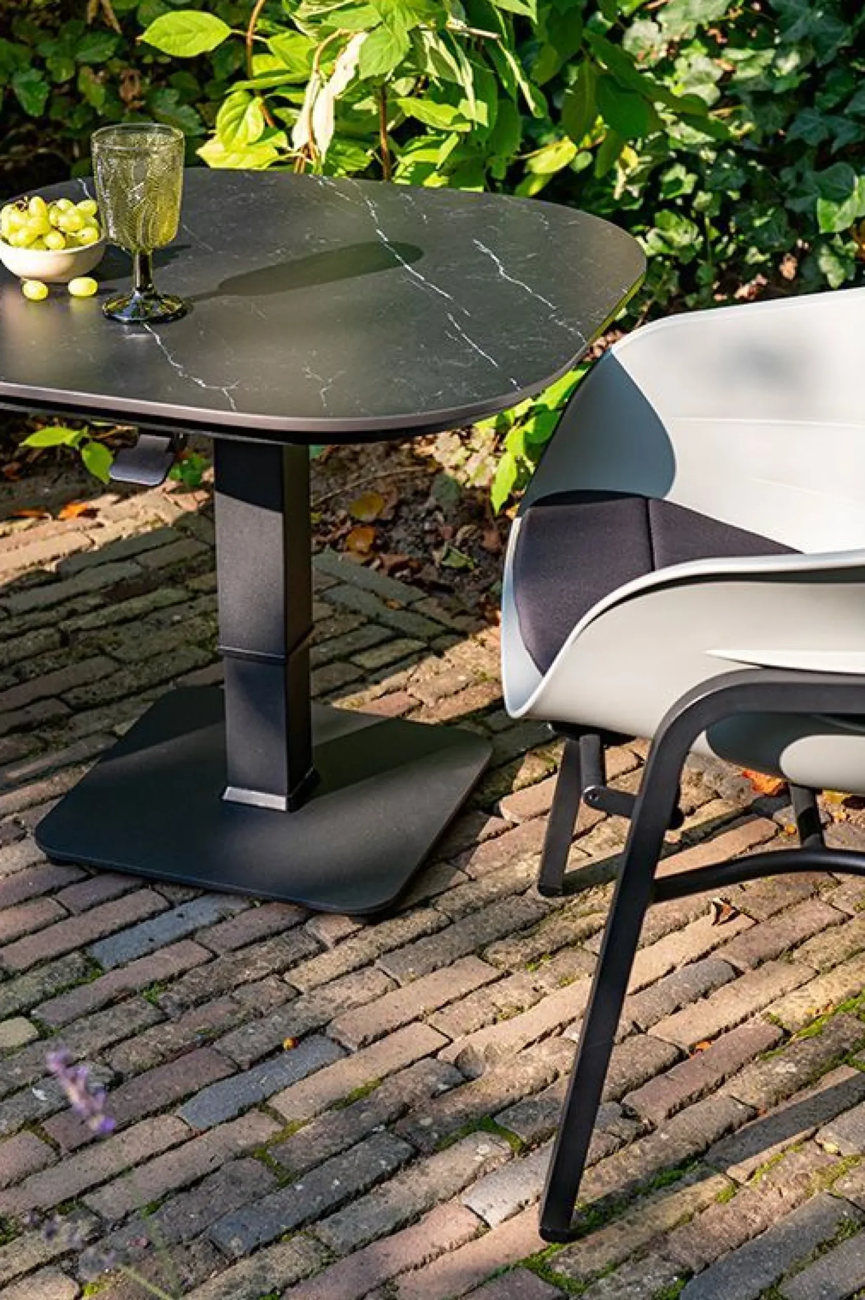 Hartman Tubb verstelbare tuinstoel (dining & lounge) - Concrete Grey