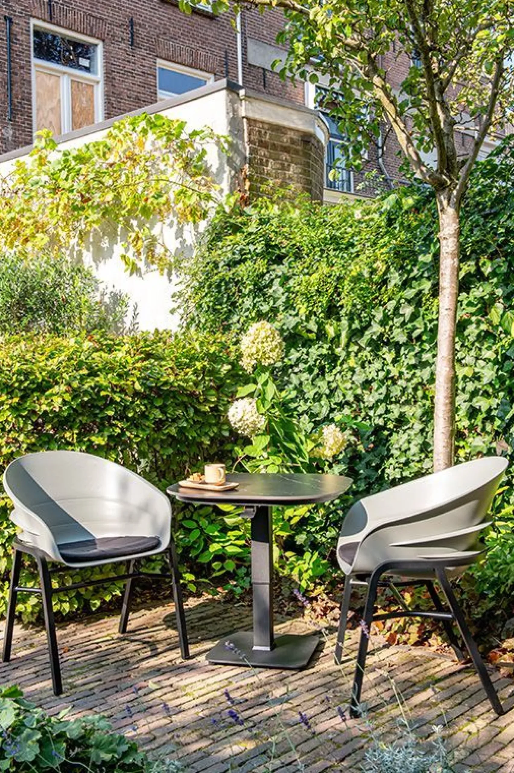 Hartman Tubb verstelbare tuinstoel (dining & lounge) - Concrete Grey