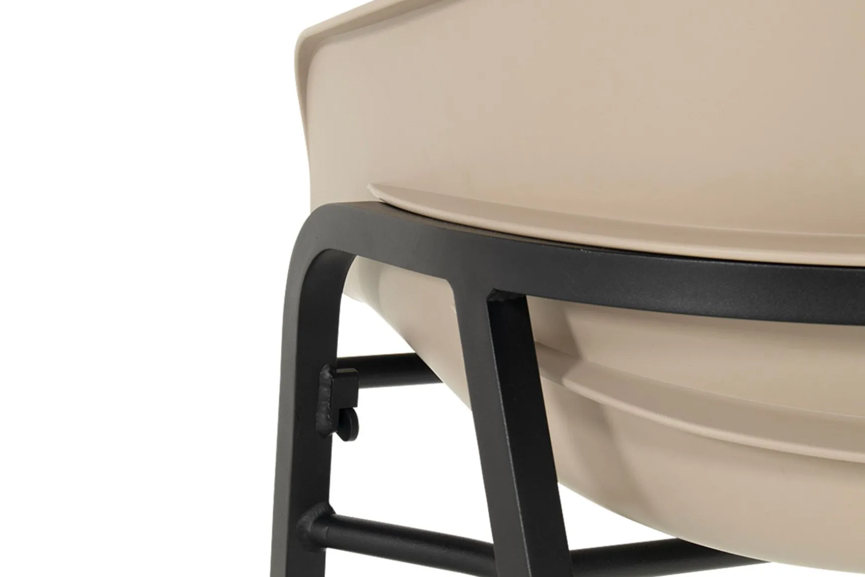 Hartman Tubb verstelbare tuinset 185x100 cm. (5-delig) - Keramiek/Soft Taupe
