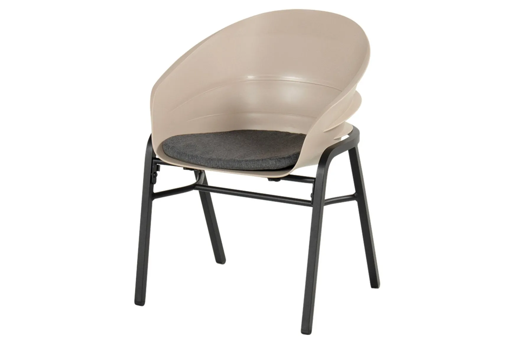 Hartman Tubb verstelbare tuinset 185x100 cm. (5-delig) - Keramiek/Soft Taupe