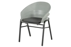 Hartman Tubb verstelbare tuinset 185x100 cm. (5-delig) - Keramiek/Concrete Grey