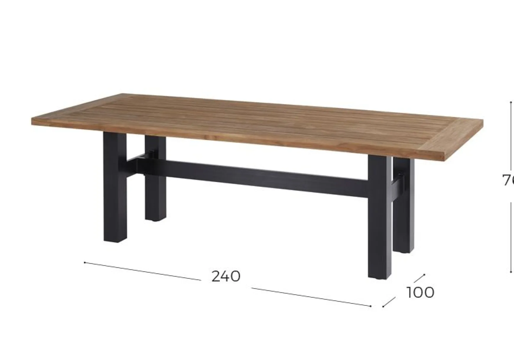Hartman tuinset - Heron tuintafel 240 cm. + Sophie Element Italian Terra