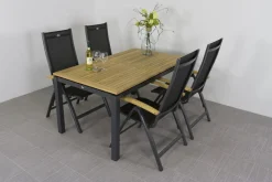 Hartman tuinset Sonata tuintafel 160 cm. - Roma tuinstoelen