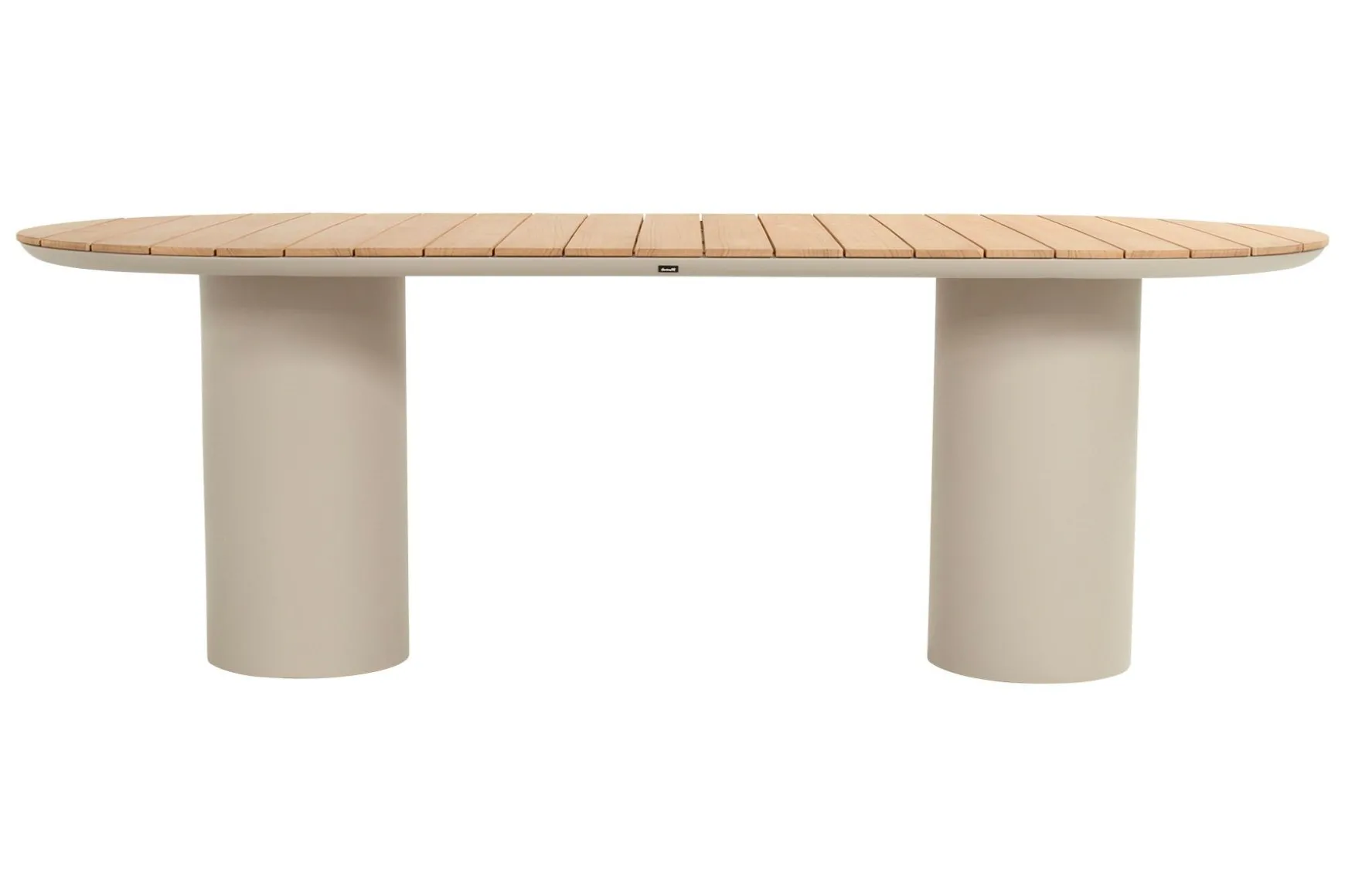 Hartman Valencia ovale dining tuintafel 220x100 cm. - Teak/Beige