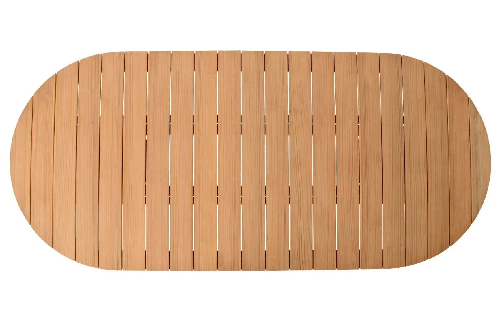 Hartman Valencia ovale dining tuintafel 220x100 cm. - Teak/Beige