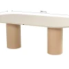 Hartman Valencia ovale dining tuintafel 280x100 cm. - Cappuccino
