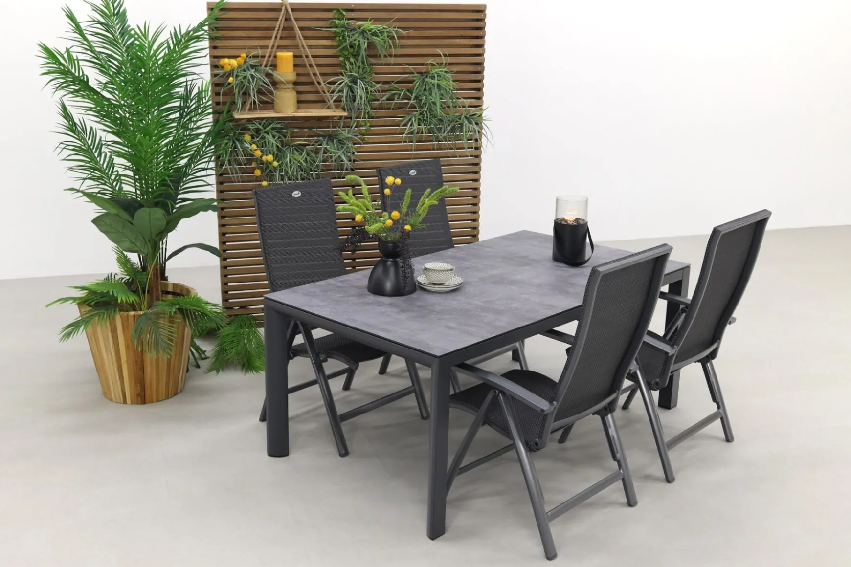 Hartman Valentino/Baltimor 180 cm. tuinset - 5-delig