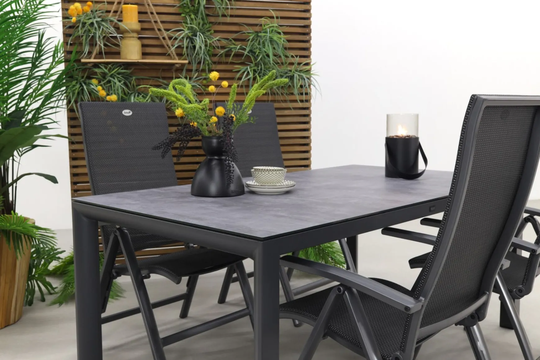 Hartman Valentino/Baltimor 180 cm. tuinset - 5-delig