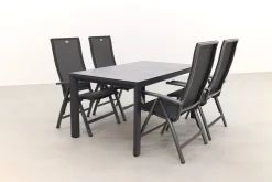 Hartman Valentino/Baltimor 150 cm. verstelbare tuinset - 5-delig