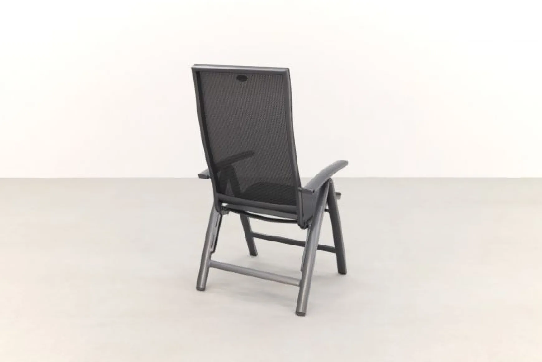 Hartman Valentino/Kings 6-persoons verstelbare dining tuinset 220x100 cm. - Antraciet