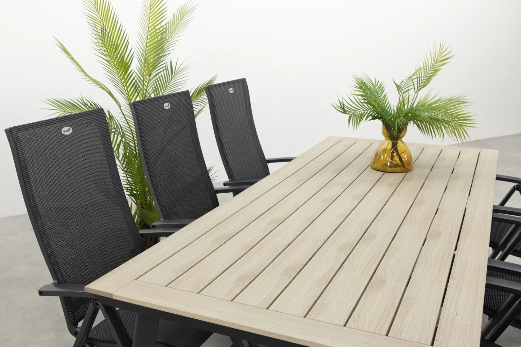 Hartman Valentino/Vigo 230x100 cm. verstelbare tuinset 7-delig