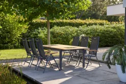 Hartman verstelbare tuinstoel Salvatore - Teak armleuning