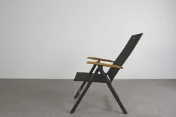 Hartman verstelbare tuinstoel Napoli - Teak armleuning