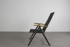 Hartman verstelbare tuinstoel Napoli - Teak armleuning