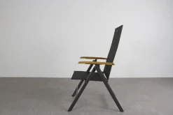 Hartman verstelbare tuinstoel Napoli - Teak armleuning