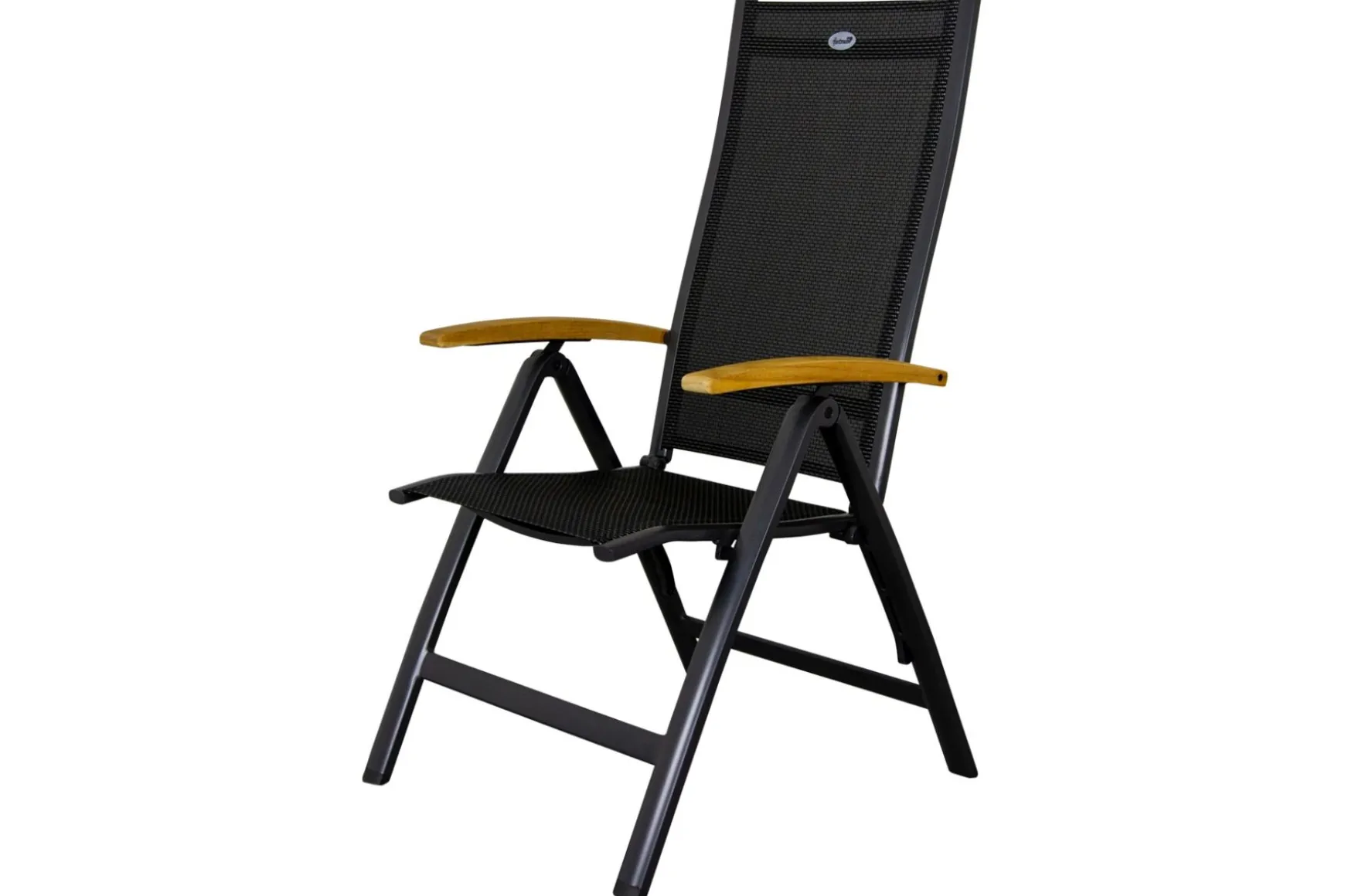 Hartman verstelbare tuinstoel Roma - Teak armleuning