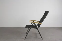Hartman verstelbare tuinstoel Roma - Teak armleuning