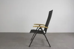 Hartman verstelbare tuinstoel Roma - Teak armleuning