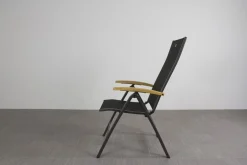 Hartman verstelbare tuinstoel Roma - Teak armleuning
