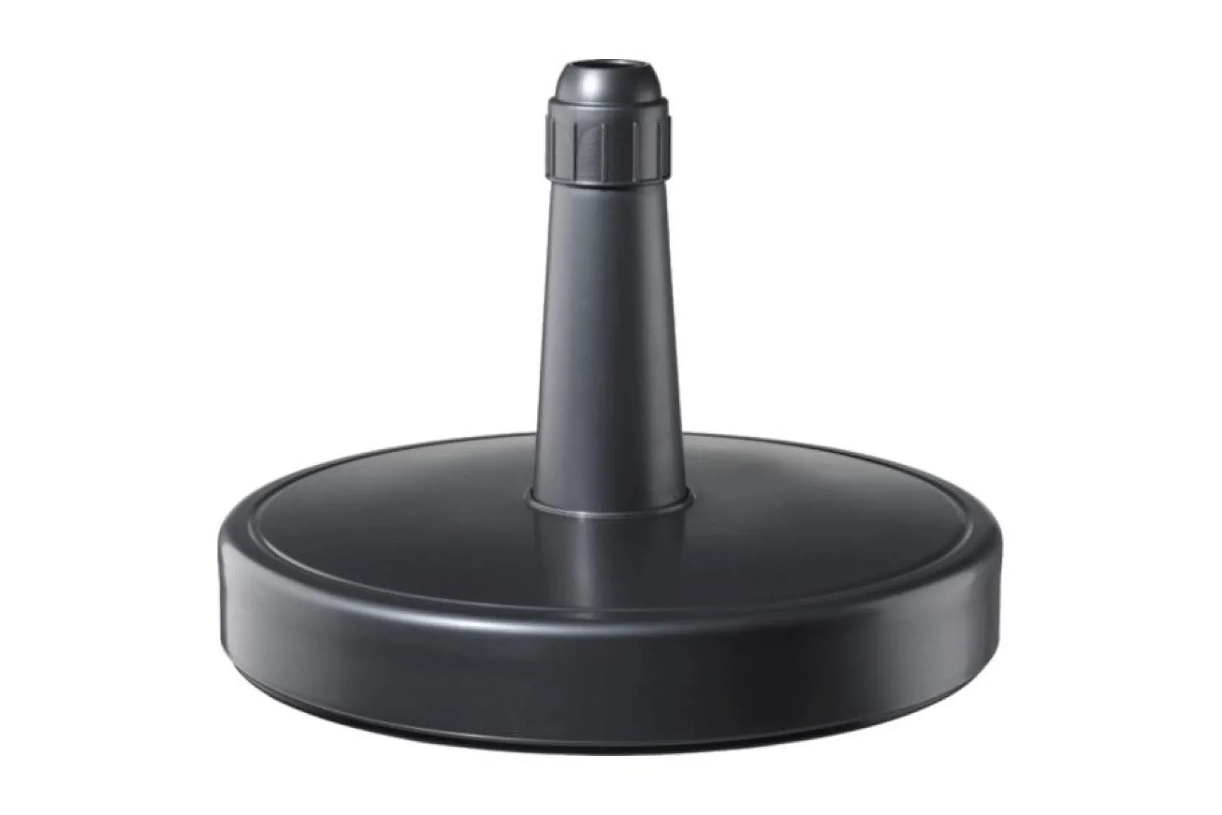 Helcosol vulbare parasolvoet rond antraciet - 70 kg.