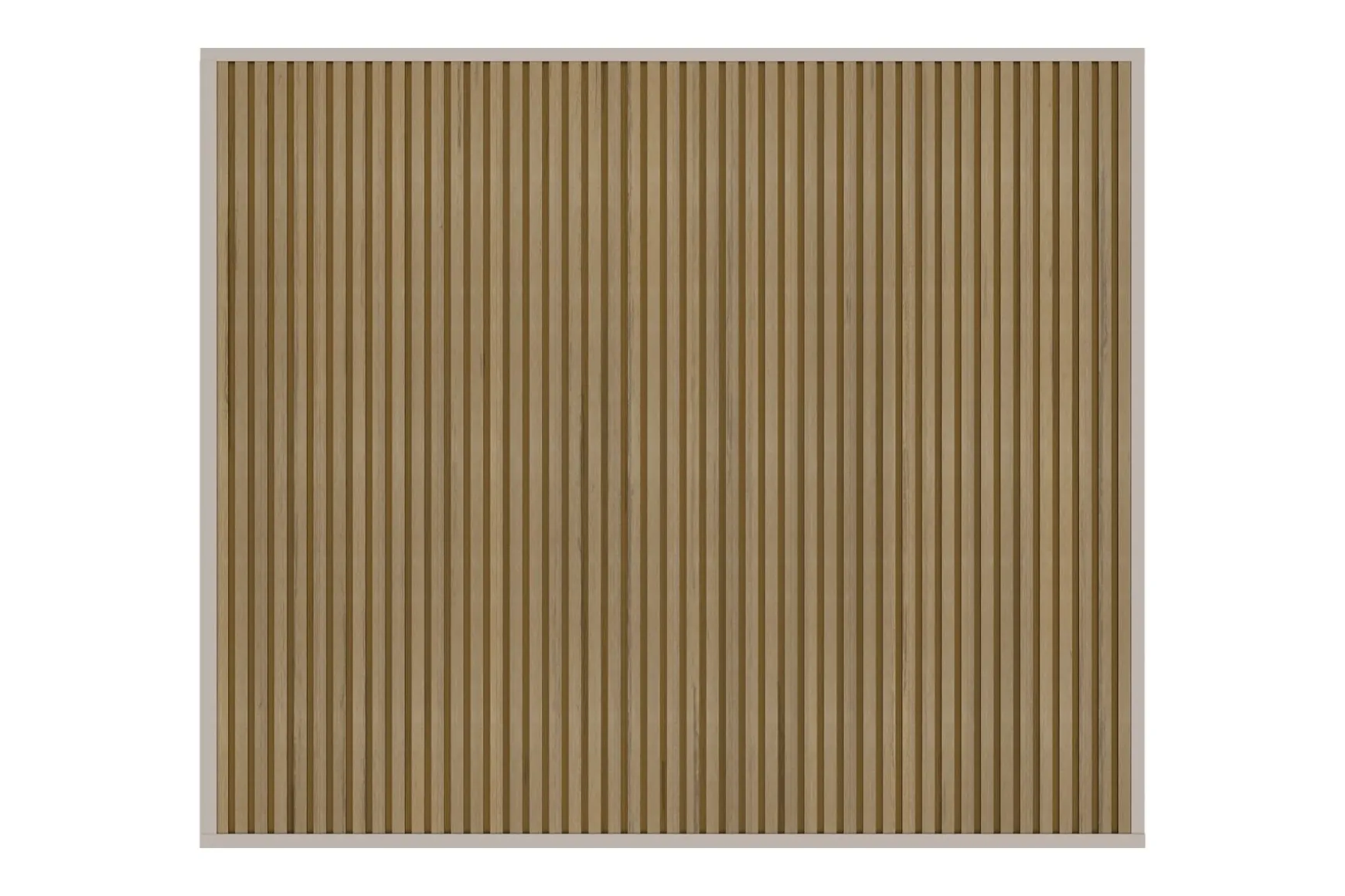 Houtlook composiet wand light teak/zand - 3 m.