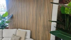 Houtlook composiet wand light teak/zand - 3 m.