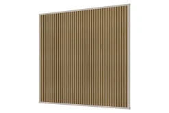 Houtlook composiet wand light teak/zand - 2,65 m.